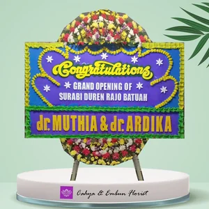 Bunga Papan Congrats - Karangan Bunga Papan Bogor