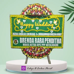 Bunga Papan Pernikahan - Karangan Bunga Papan Bunga Papan Pernikahan Bogor