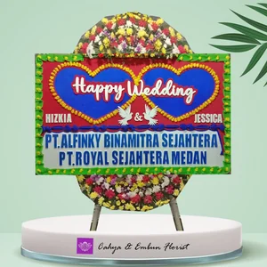 Bunga Papan Pernikahan - Karangan Bunga Papan Bunga Papan Pernikahan Bogor